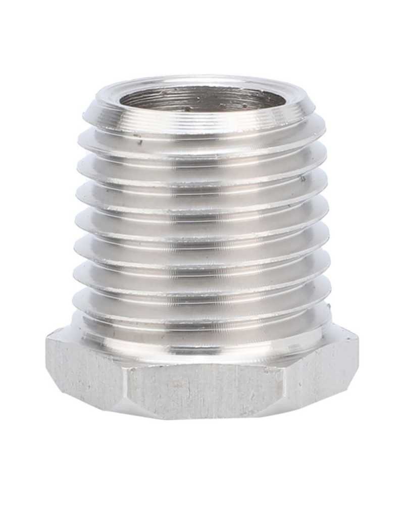 Reducción Bushing Roscado en Acero Inoxidable NPT Hexagonal